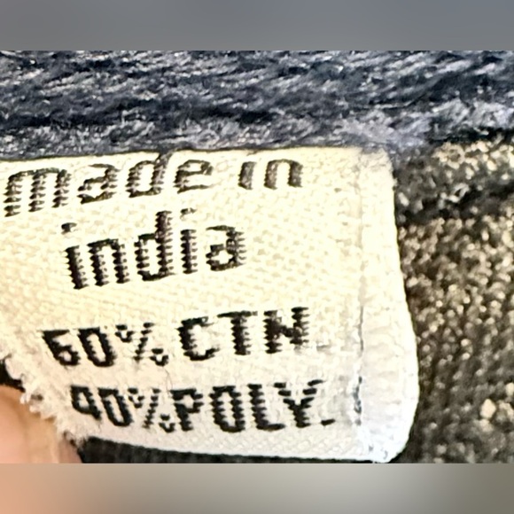 Navy and Gray Zip-Up Hoodie - Picture 5 of 6